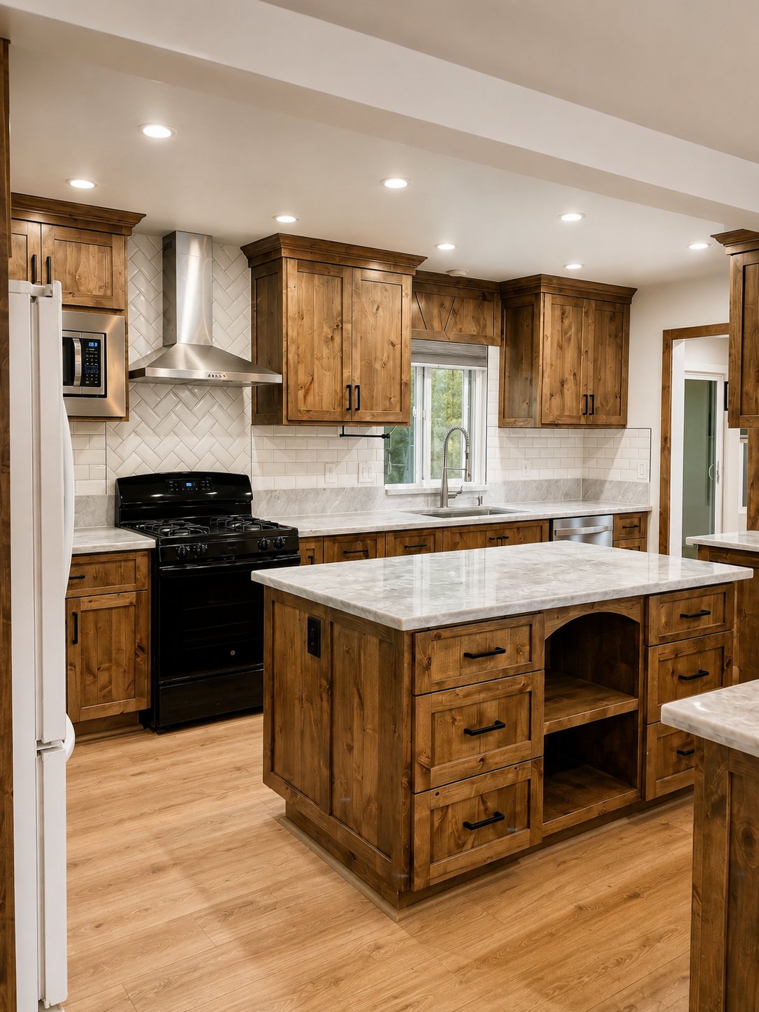 Cabinet Refinishing project in Northern Nevada